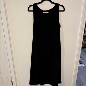 OAK + FORT Black Midi Dress